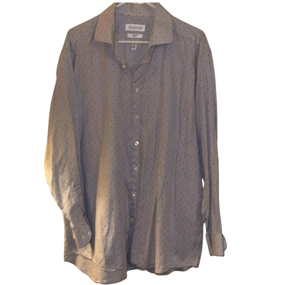 🌹COLLECTION BY MICHAEL STRAHAN WRINKLE FREE SHIRT - Picture 1 of 4